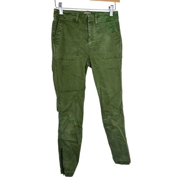 J.Crew Green Skinny Cargo Jeans - Picture 1 of 12